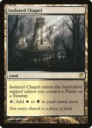 Isolated Chapel [Innistrad] | The Time Vault CA