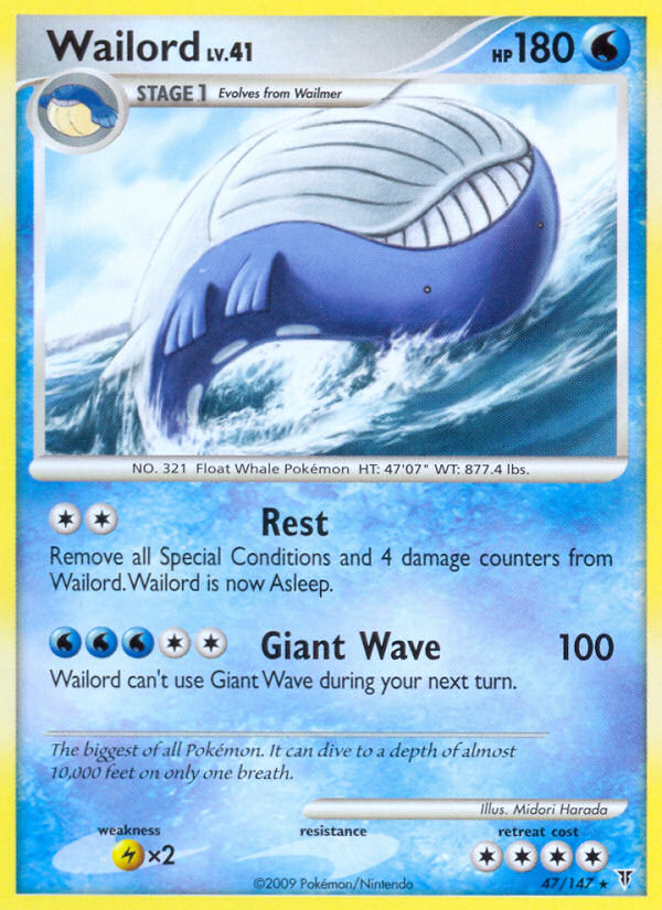 Wailord (47/147) [Platinum: Supreme Victors] | The Time Vault CA