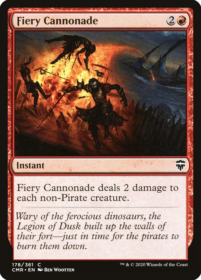 Fiery Cannonade [Commander Legends] | The Time Vault CA