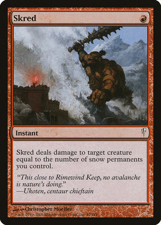 Skred [Coldsnap] | The Time Vault CA