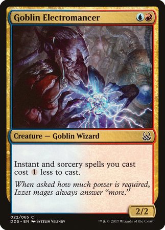 Goblin Electromancer [Duel Decks: Mind vs. Might] | The Time Vault CA