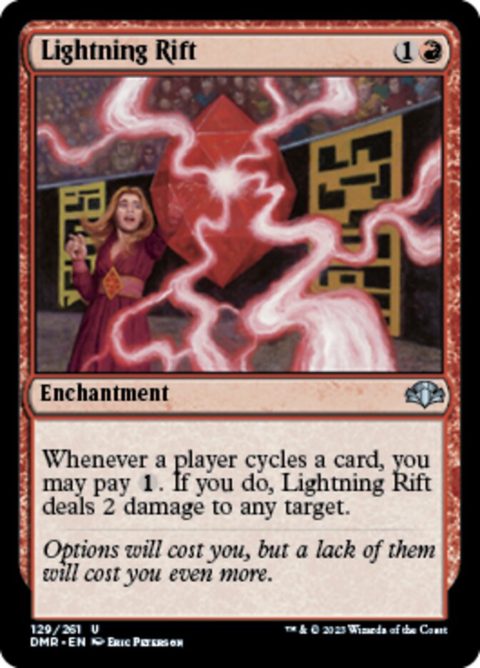 Lightning Rift [Dominaria Remastered] | The Time Vault CA
