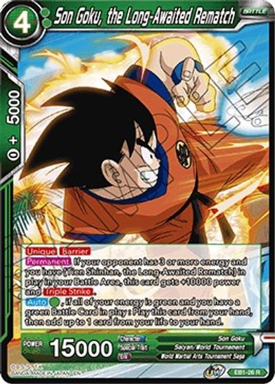 Son Goku, the Long-Awaited Rematch (EB1-026) [Battle Evolution Booster] | The Time Vault CA