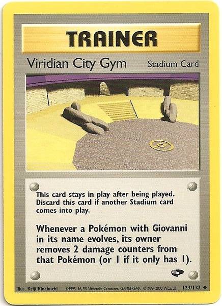 Viridian City Gym (123/132) [Gym Challenge Unlimited] | The Time Vault CA