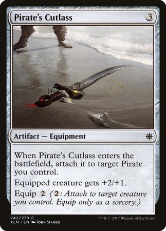 Pirate's Cutlass [Ixalan] | The Time Vault CA