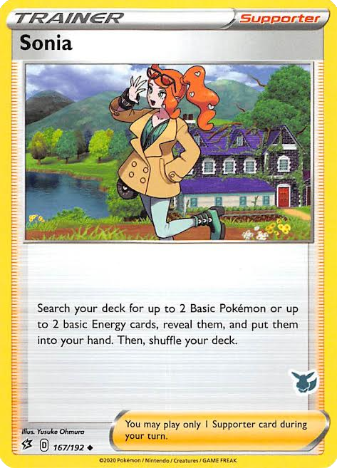 Sonia (167/192) (Eevee Deck) [Battle Academy 2022] | The Time Vault CA