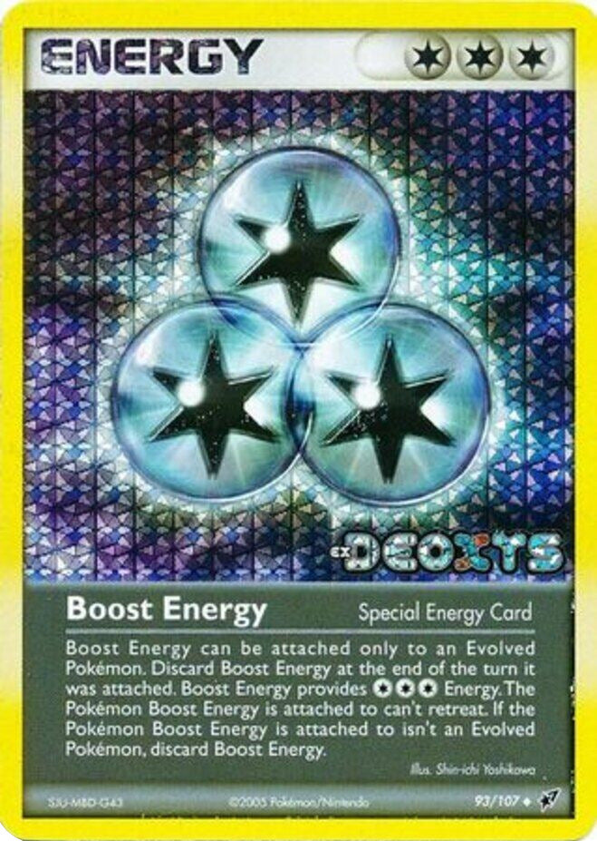 Boost Energy (93/107) (Stamped) [EX: Deoxys] | The Time Vault CA