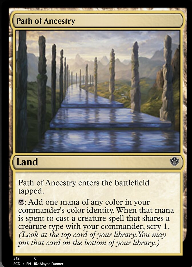 Path of Ancestry [Starter Commander Decks] | The Time Vault CA