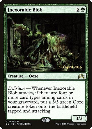 Inexorable Blob [Shadows over Innistrad Promos] | The Time Vault CA