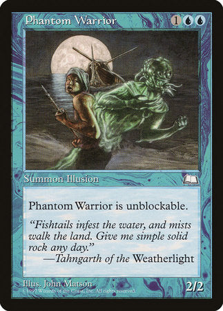 Phantom Warrior [Weatherlight] | The Time Vault CA