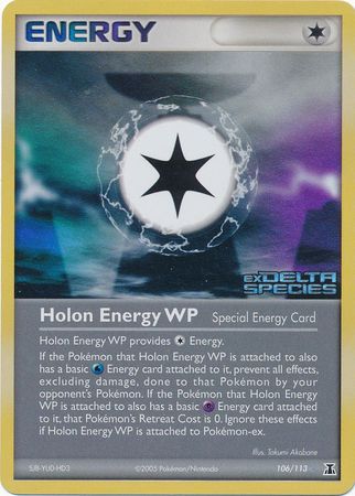 Holon Energy WP (106/113) (Stamped) [EX: Delta Species] | The Time Vault CA