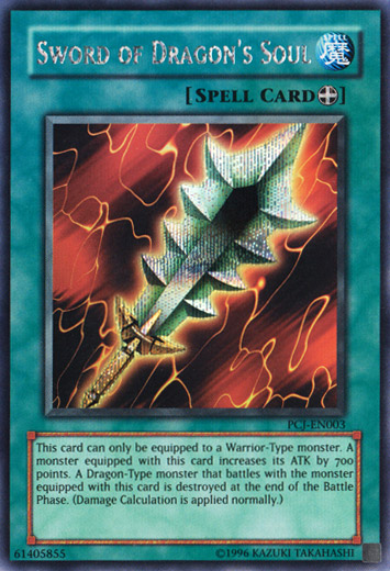 Sword of Dragon's Soul [PCJ-EN003] Prismatic Secret Rare | The Time Vault CA