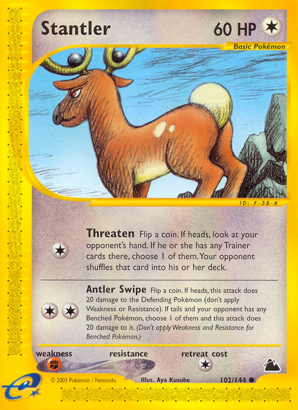 Stantler (102/144) [Skyridge] | The Time Vault CA