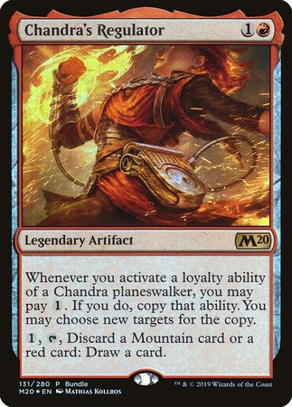 Chandra's Regulator (M20 Bundle) [Core Set 2020 Promos] | The Time Vault CA
