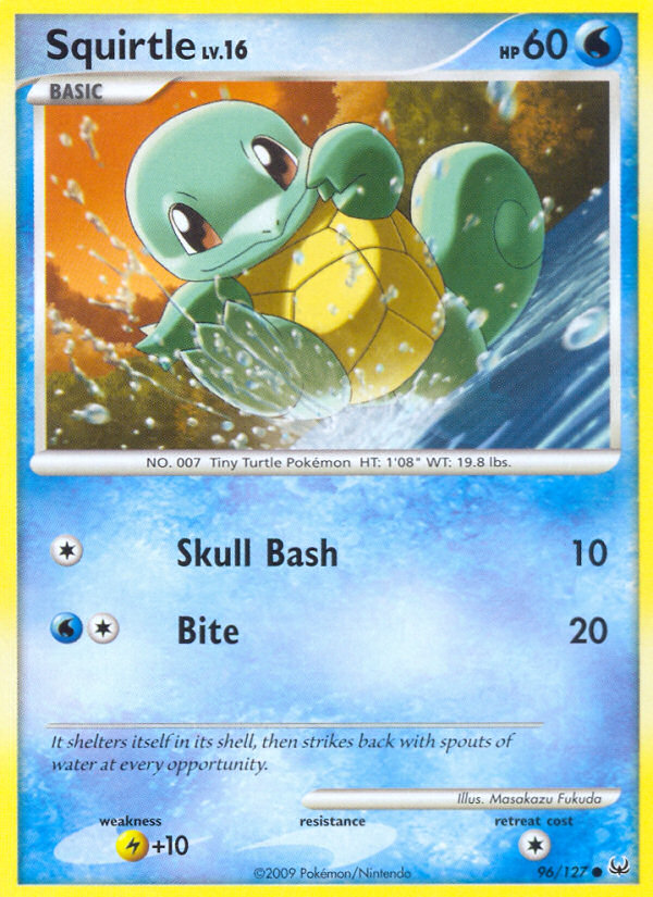 Squirtle (96/127) [Platinum: Base Set] | The Time Vault CA