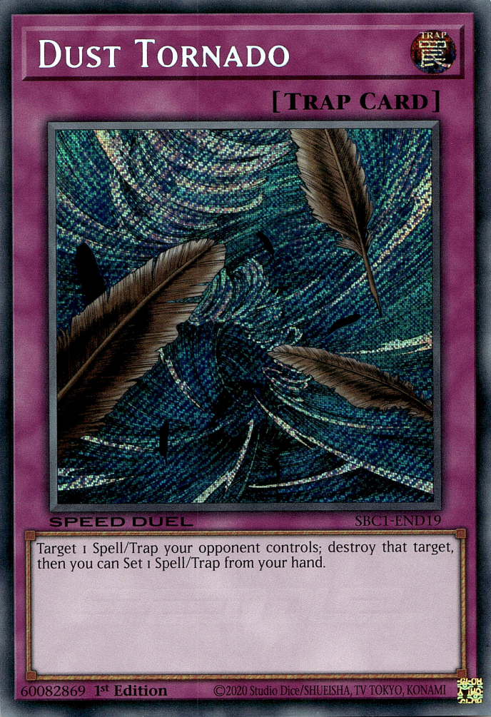 Dust Tornado [SBC1-END19] Secret Rare | The Time Vault CA