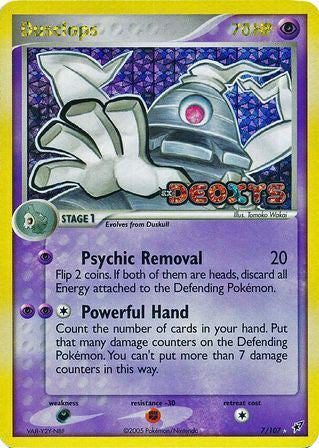 Dusclops (7/107) (Stamped) [EX: Deoxys] | The Time Vault CA