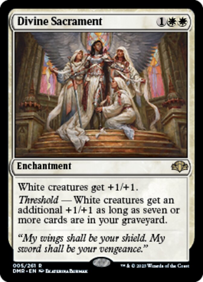 Divine Sacrament [Dominaria Remastered] | The Time Vault CA