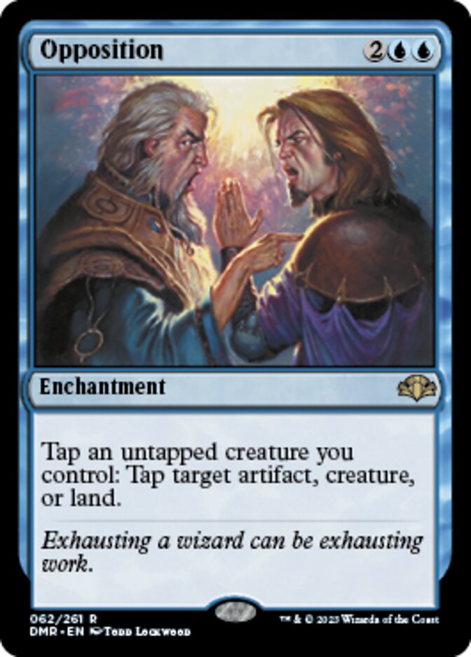 Opposition [Dominaria Remastered] | The Time Vault CA