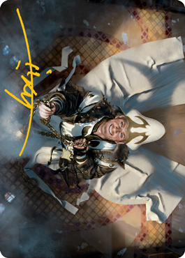 Jerren, Corrupted Bishop Art Card (Gold-Stamped Signature) [Innistrad: Midnight Hunt Art Series] | The Time Vault CA
