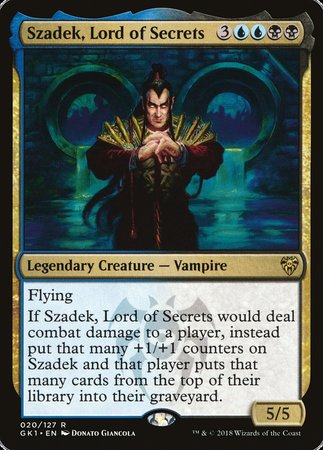 Szadek, Lord of Secrets [GRN Guild Kit] | The Time Vault CA