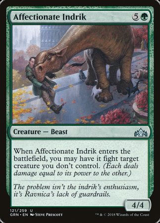 Affectionate Indrik [Guilds of Ravnica] | The Time Vault CA