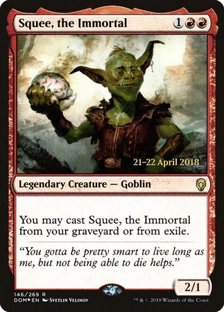 Squee, the Immortal [Dominaria Promos] | The Time Vault CA