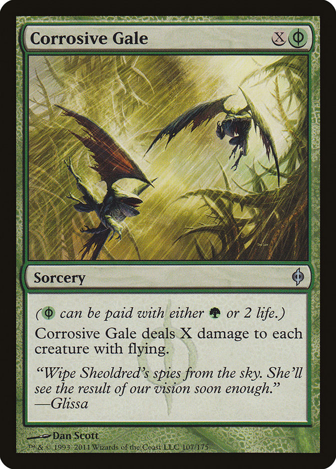 Corrosive Gale [New Phyrexia] | The Time Vault CA