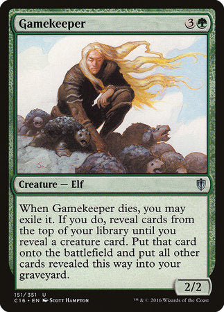 Gamekeeper [Commander 2016] | The Time Vault CA