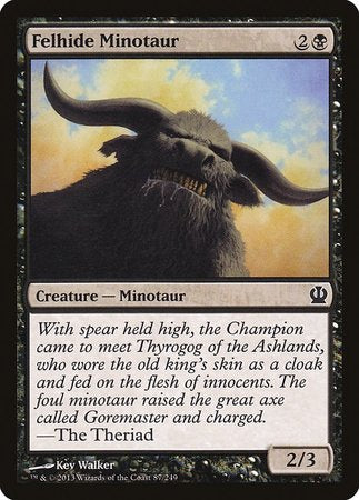 Felhide Minotaur [Theros] | The Time Vault CA