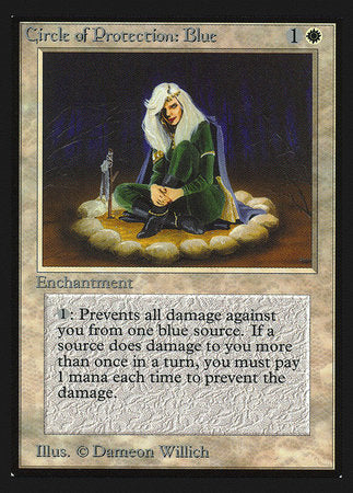 Circle of Protection: Blue (IE) [Intl. Collectors’ Edition] | The Time Vault CA