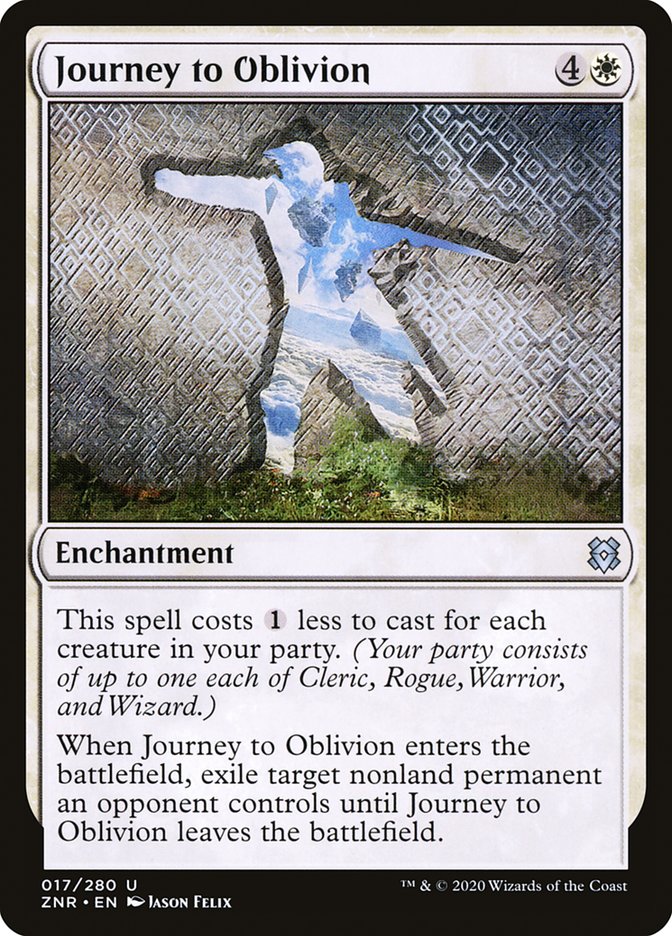 Journey to Oblivion [Zendikar Rising] | The Time Vault CA