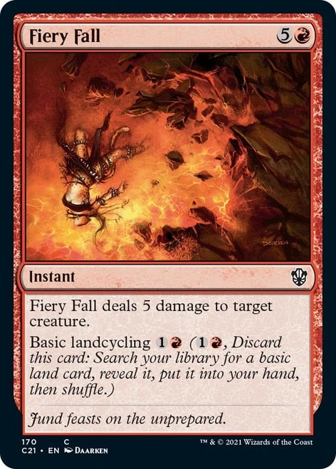Fiery Fall [Commander 2021] | The Time Vault CA