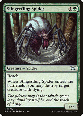 Stingerfling Spider [Commander 2015] | The Time Vault CA