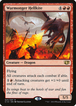 Warmonger Hellkite [Commander 2014] | The Time Vault CA