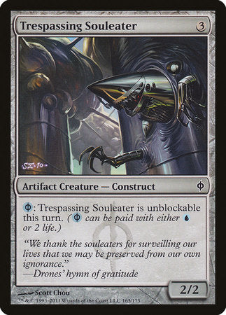 Trespassing Souleater [New Phyrexia] | The Time Vault CA