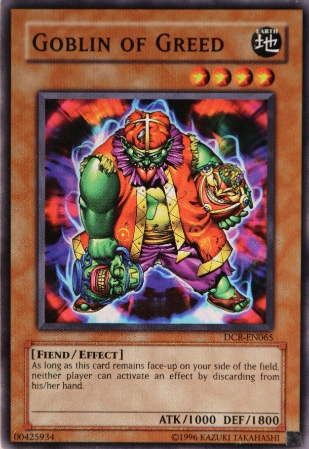 Goblin of Greed [DCR-EN065] Common | The Time Vault CA