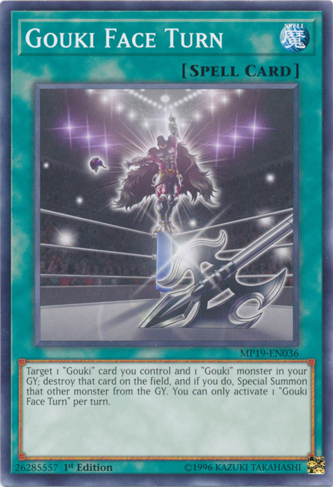 Gouki Face Turn [MP19-EN036] Common | The Time Vault CA