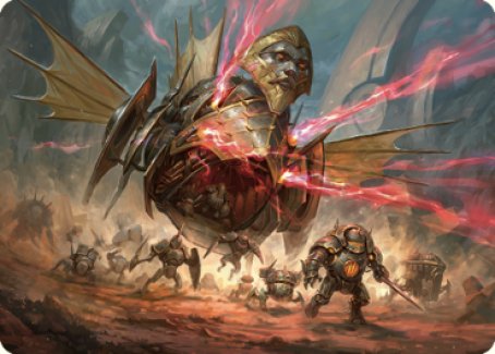 Liberator, Urza's Battlethopter Art Card [The Brothers' War Art Series] | The Time Vault CA