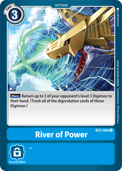 River of Power [BT2-095] [Release Special Booster Ver.1.0] | The Time Vault CA