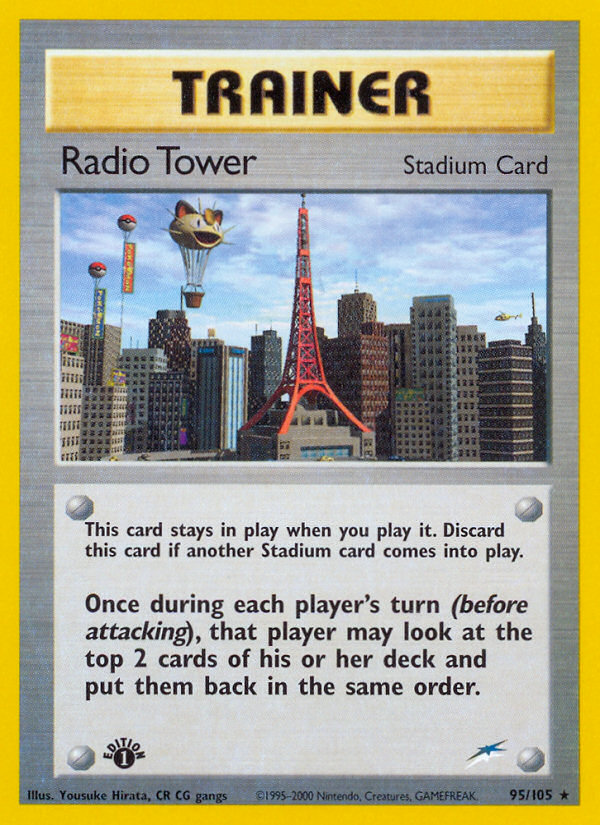 Radio Tower (95/105) [Neo Destiny 1st Edition] | The Time Vault CA