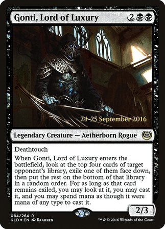 Gonti, Lord of Luxury [Kaladesh Promos] | The Time Vault CA