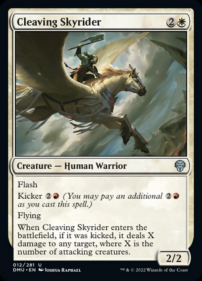 Cleaving Skyrider [Dominaria United] | The Time Vault CA