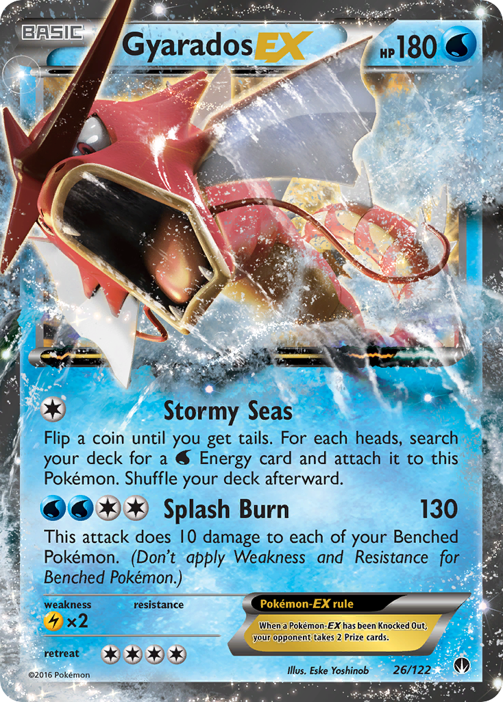 Gyarados EX (26/122) [XY: BREAKpoint] | The Time Vault CA