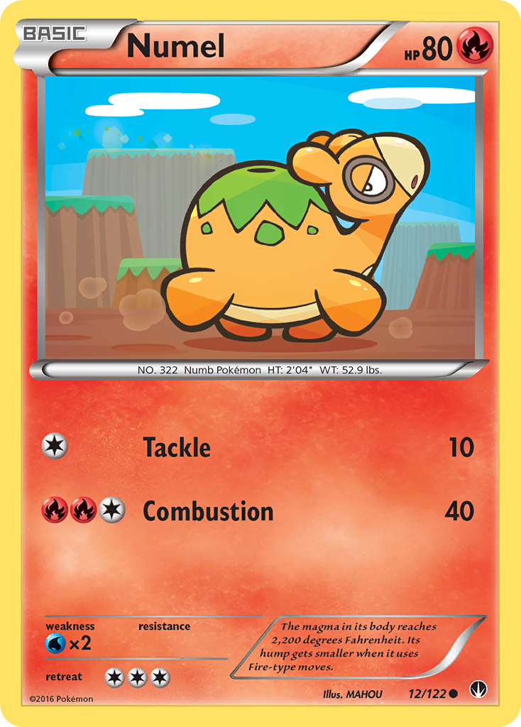 Numel (12/122) [XY: BREAKpoint] | The Time Vault CA