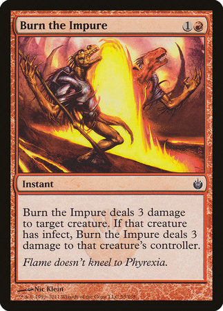 Burn the Impure [Mirrodin Besieged] | The Time Vault CA