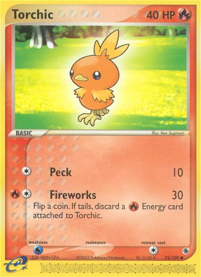 Torchic (73/109) [EX: Ruby & Sapphire] | The Time Vault CA