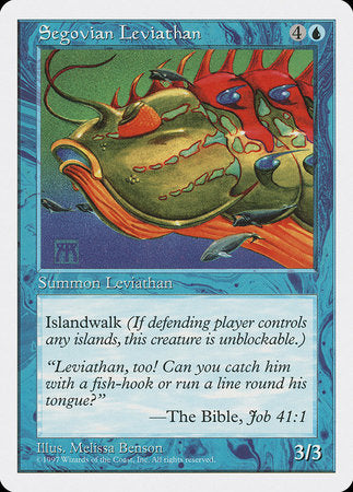 Segovian Leviathan [Fifth Edition] | The Time Vault CA