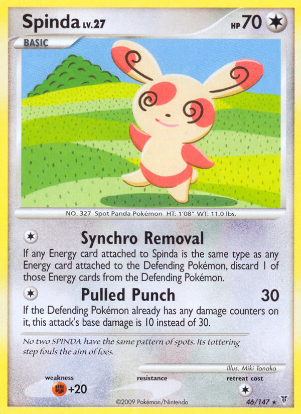 Spinda (46/147) [Platinum: Supreme Victors] | The Time Vault CA