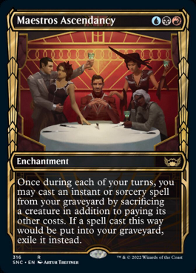 Maestros Ascendancy (Showcase Golden Age) [Streets of New Capenna] | The Time Vault CA